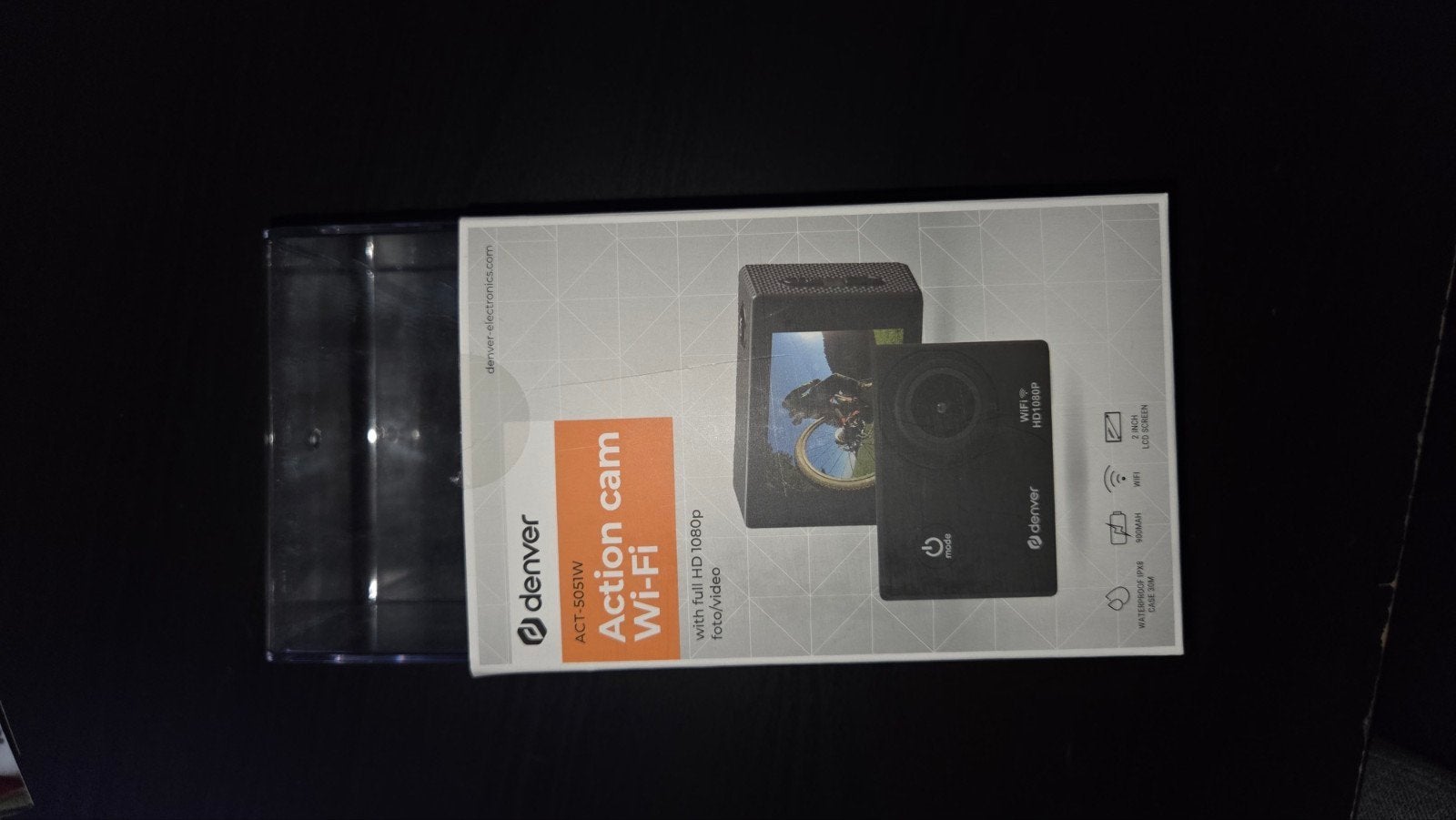 Denver Action Cam Wi-Fi HD 1080p met accessoires, Ophalen of Verzenden, Nieuw, Overige merken