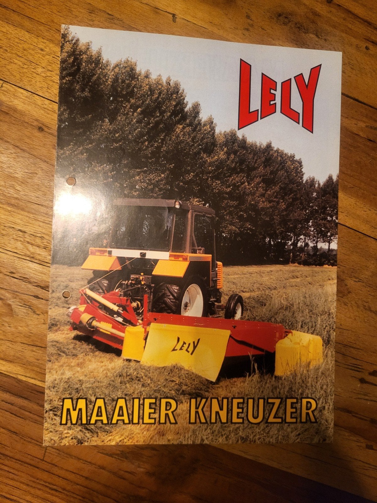 tractor folder Lely maaier kneuzer, Ophalen of Verzenden, Zo goed als nieuw