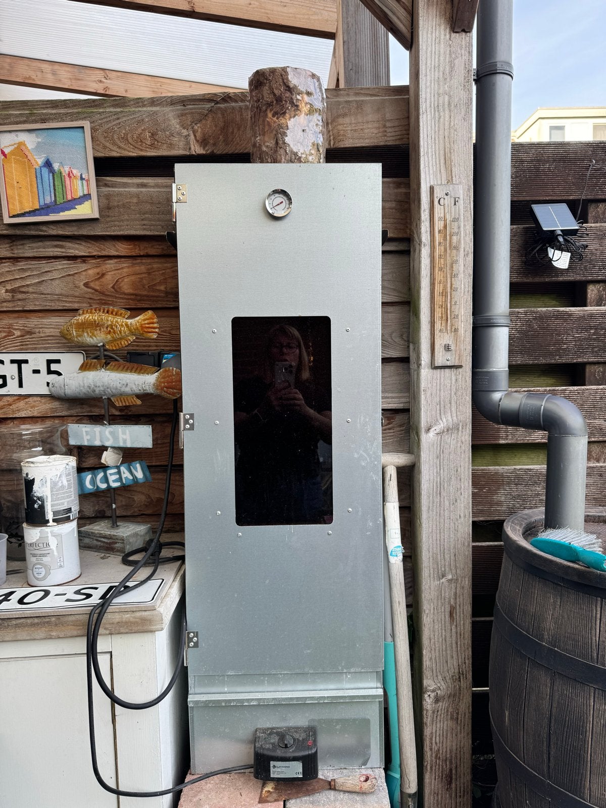 Eurocatch Outdoor Elektrische Rookoven - Zo goed als nieuw, Tuin en Terras, Ophalen of Verzenden, Zo goed als nieuw