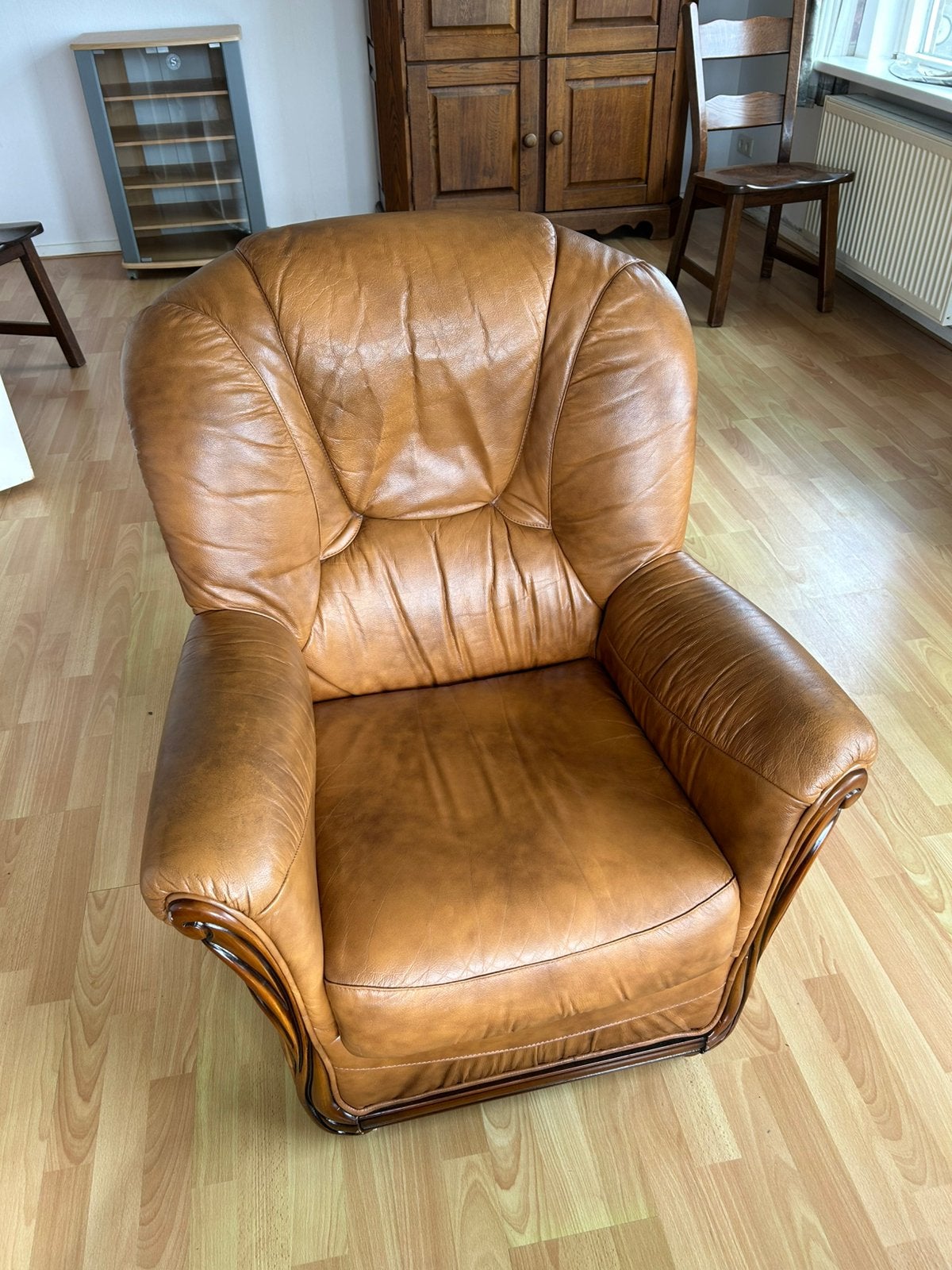 Diverse meubels, Huis en Inrichting, Fauteuils, Ophalen, Zo goed als nieuw, 75 tot 100 cm, Stof