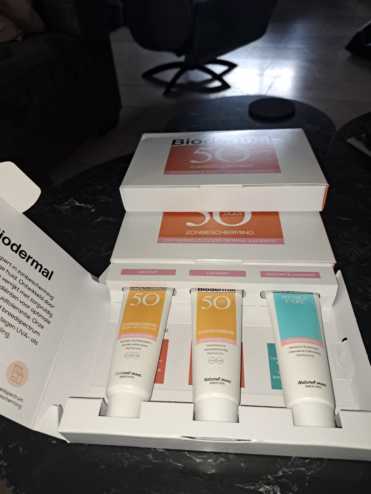 Biodermal Zonnebrand Pakketten SPF30, SPF50 & Aftersun (3x), Ophalen of Verzenden, Nieuw, Zonnebrand of After Sun