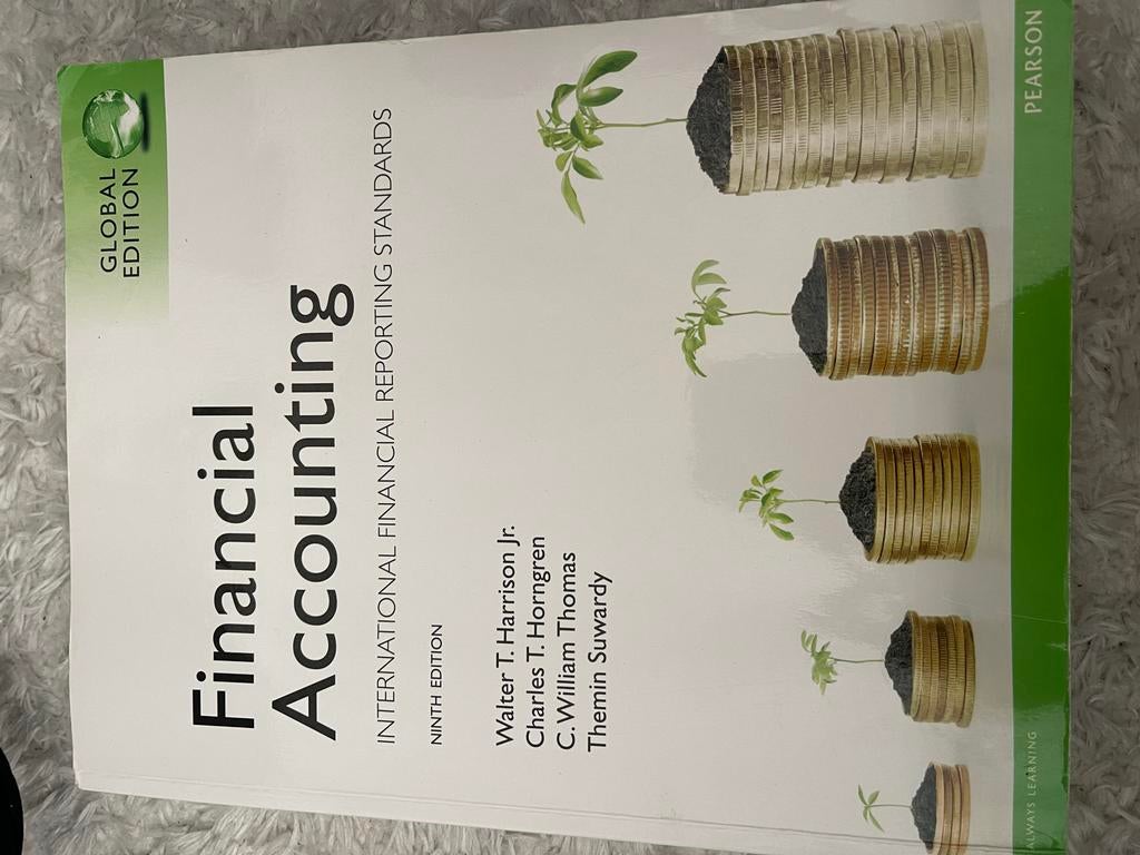Financial Accounting - Global Edition (9e), Boeken, Ophalen of Verzenden, Gamma, Zo goed als nieuw, HBO