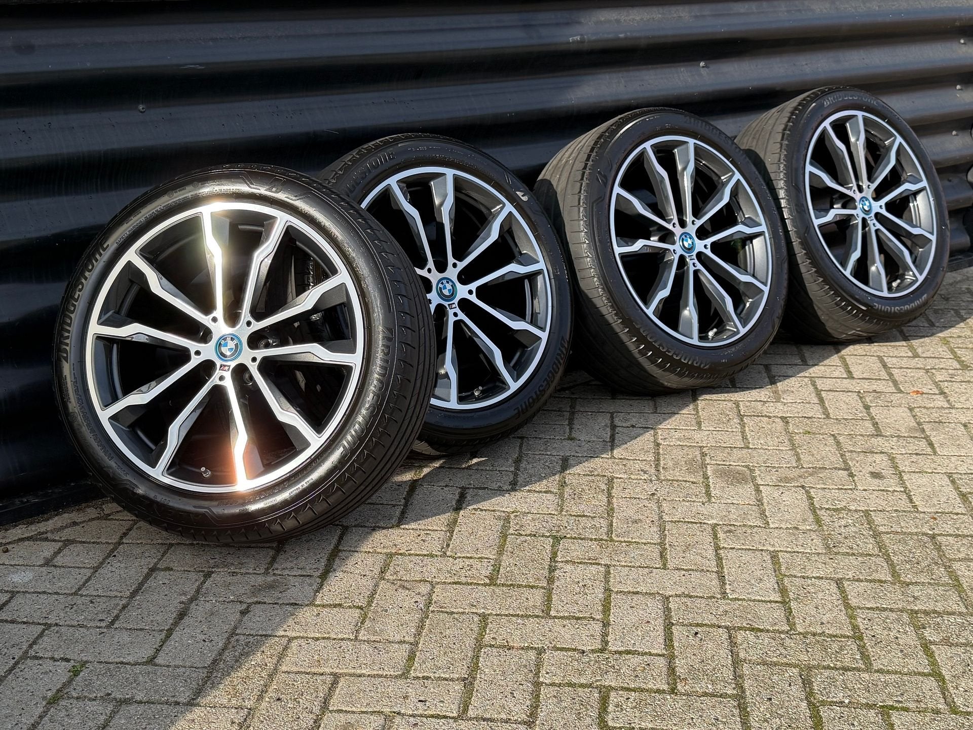 20” Orig Bmw Styl 699M G01 G02 x3 x4 velgen Rft Banden, Gebruikt, -, -, Banden en Velgen