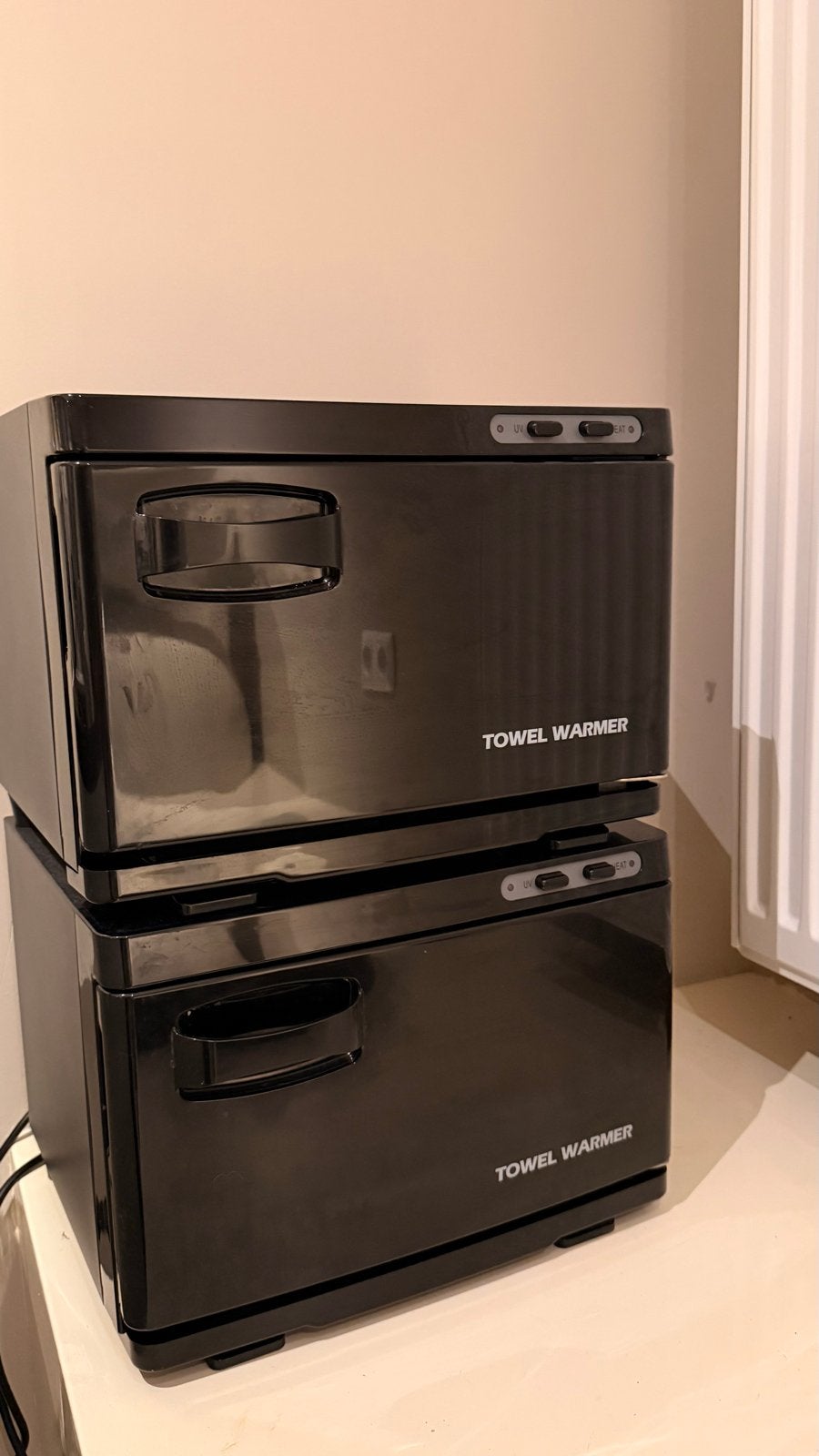 2x Handdoekverwarmer / Towel Heater, Ophalen, Zo goed als nieuw