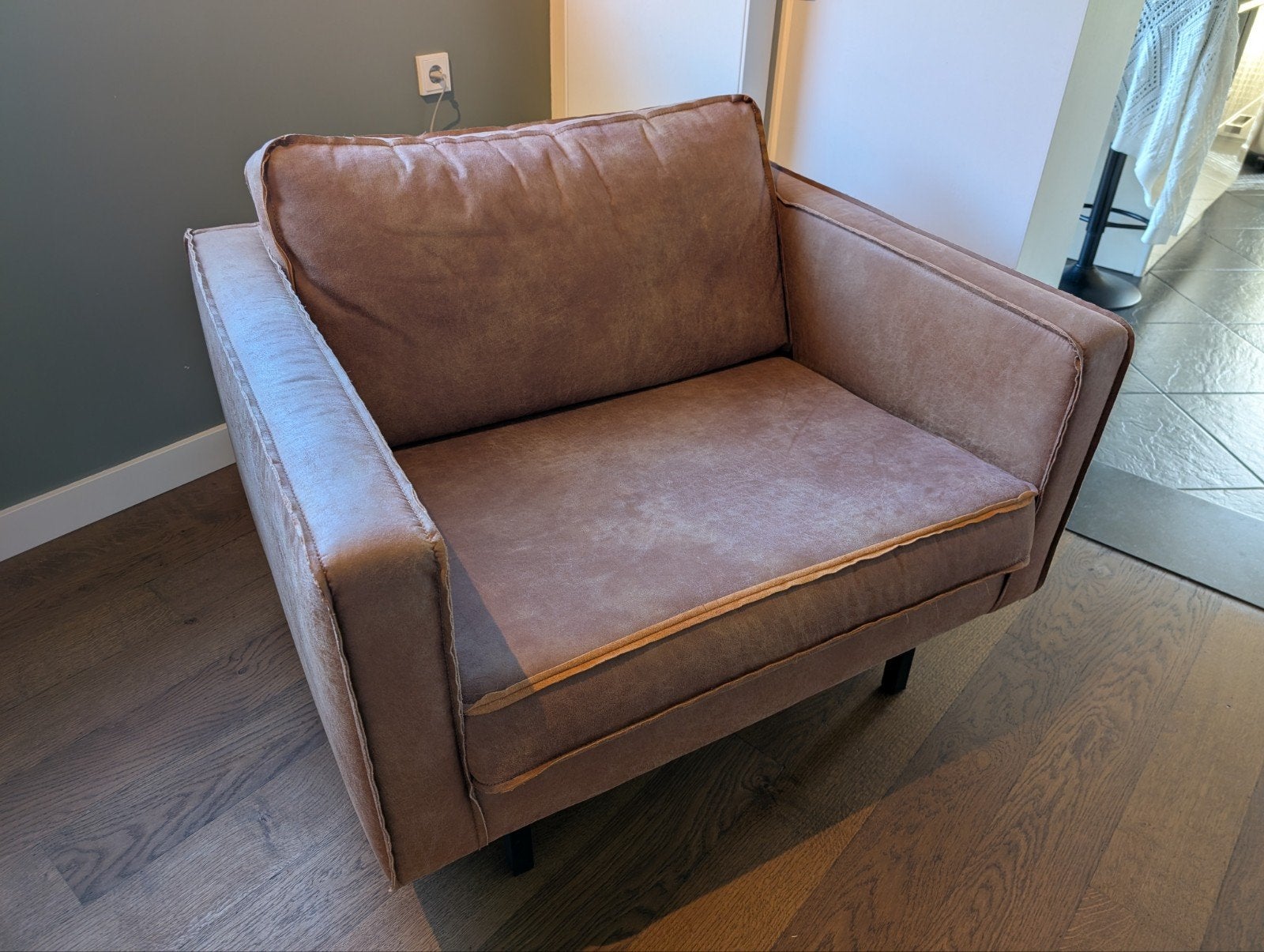 Comfortabele fauteuil - in goede staat, Ophalen, Modern, Comfortabel, Gebruikt, 75 tot 100 cm