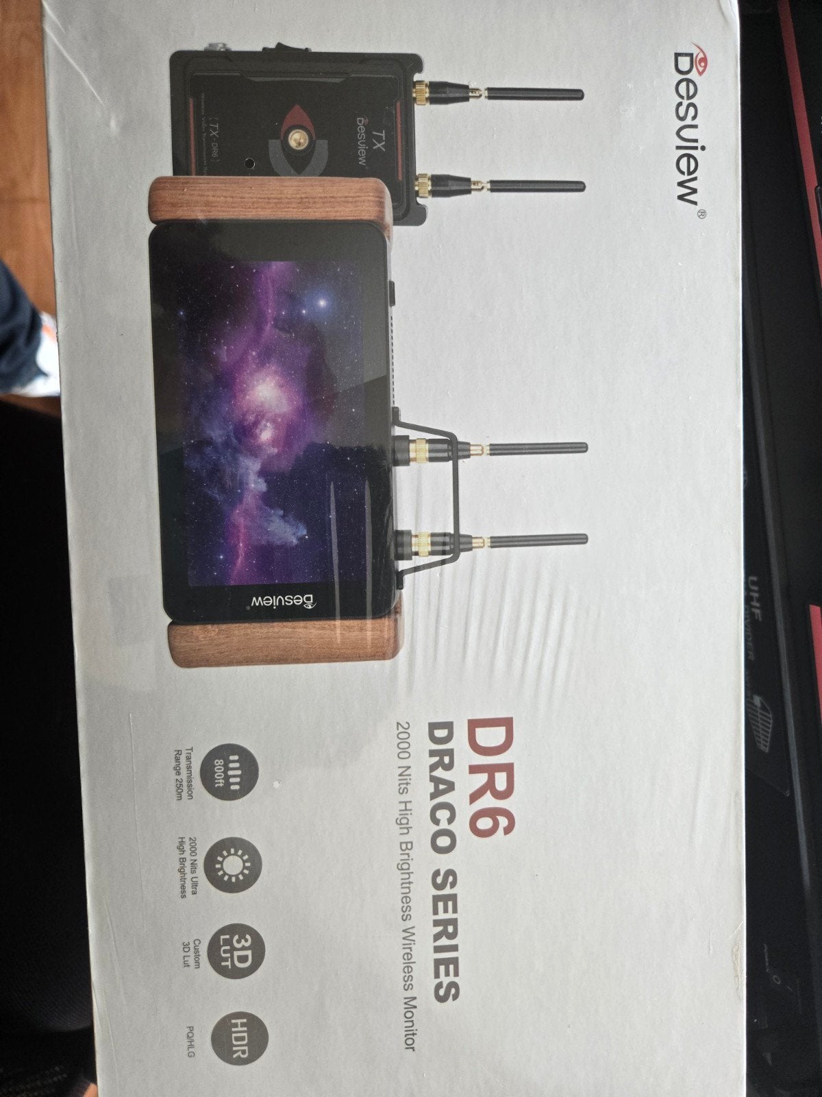 Desview DR6 Draco Series 2000 Nits Draadloze Monitor, Ophalen of Verzenden, Nieuw, Video