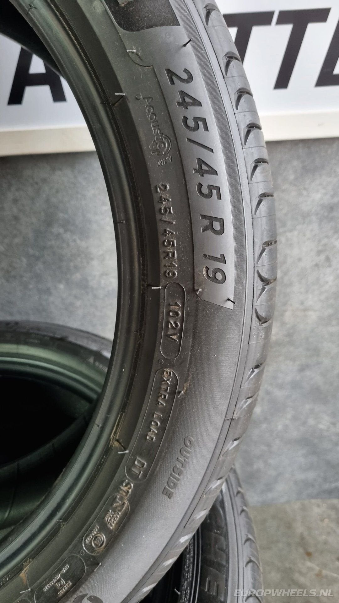 Michelin E Primacy EV TO Acoustic 245 45 19 245/45/19, Auto-onderdelen, 19 inch, 245 mm, -, -