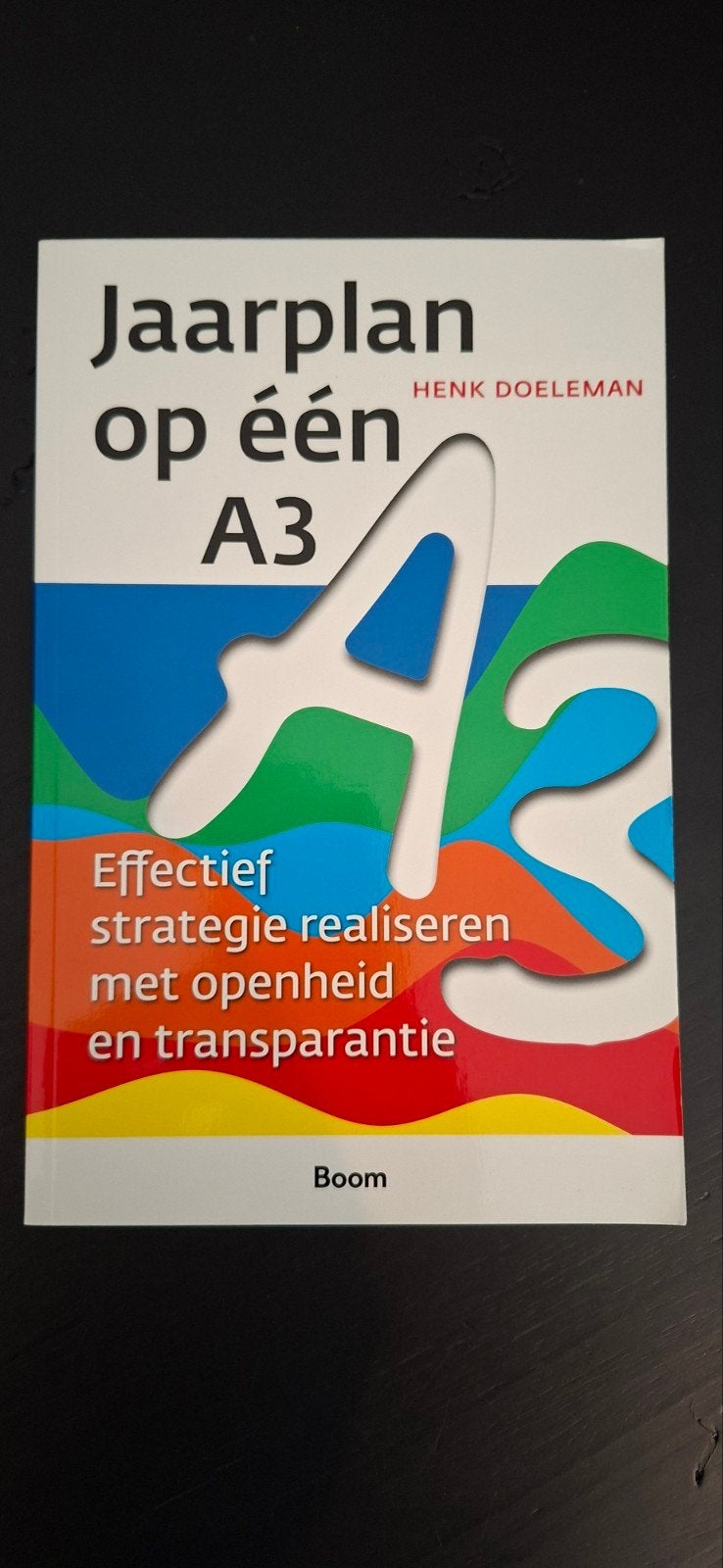 Jaarplan op één A3 - Henk Doeleman, Ophalen of Verzenden, Zo goed als nieuw, Management, Henk Doeleman