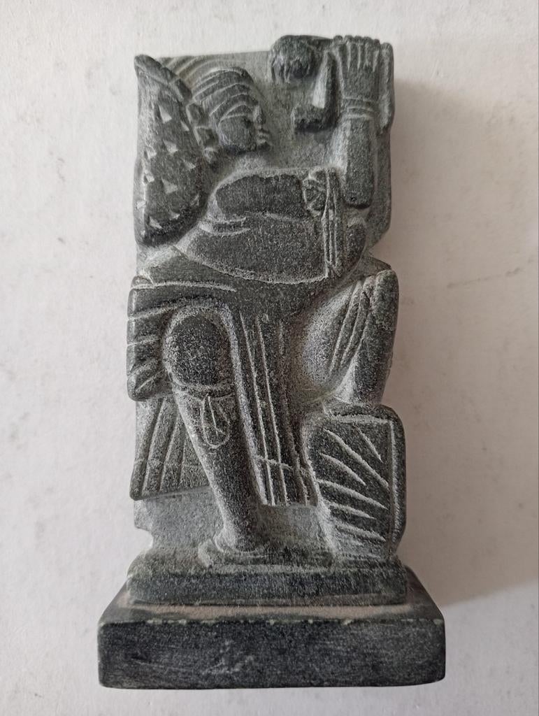 Sculptuur Azië met figuur, Ophalen of Verzenden