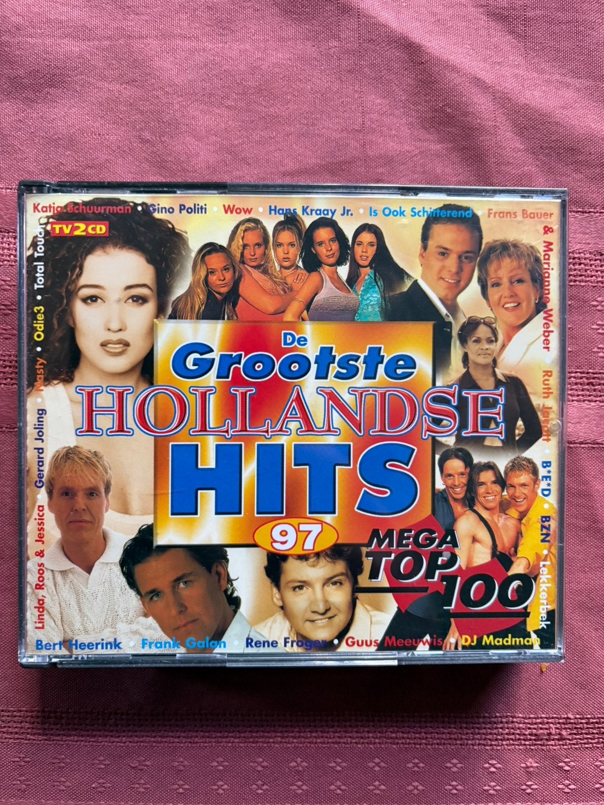 De Grootste Hollandse Hits Uit De Mega Top 100 1997, Verzenden, Gebruikt, Levenslied of Smartlap, Verzamelalbum