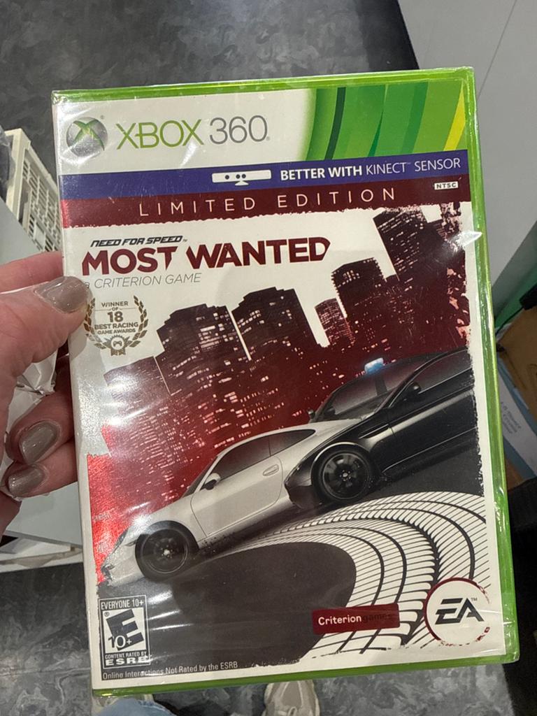 Need for Speed Most Wanted Limited Edition Xbox 360, Spelcomputers en Games, Games | Xbox 360, Zo goed als nieuw, Racen en Vliegen