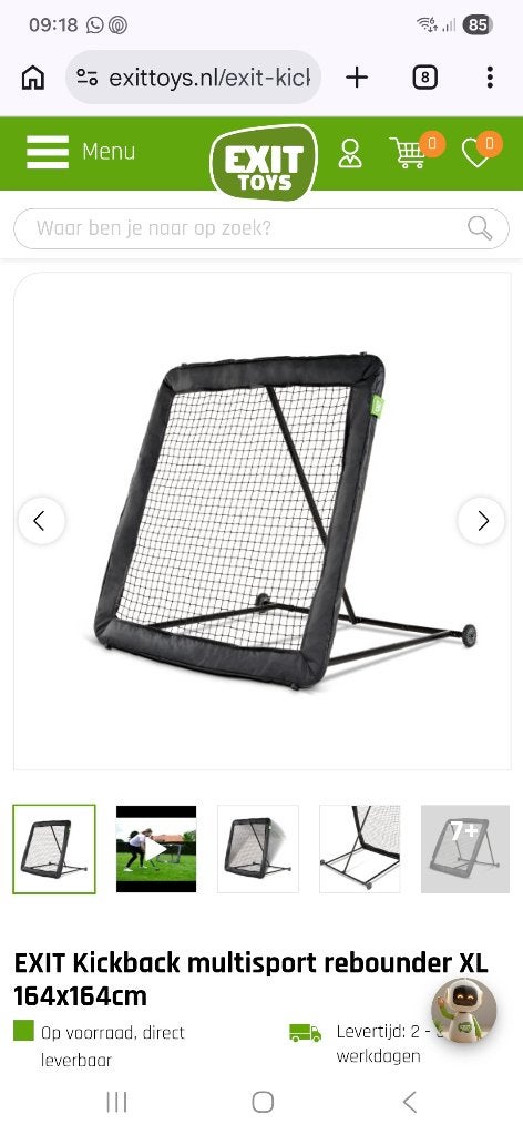 Rebounder XL, Ophalen, Zo goed als nieuw
