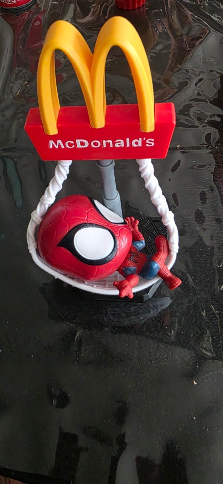 McDonald's Spiderman toy statue standbeeld, Ophalen of Verzenden, Nieuw