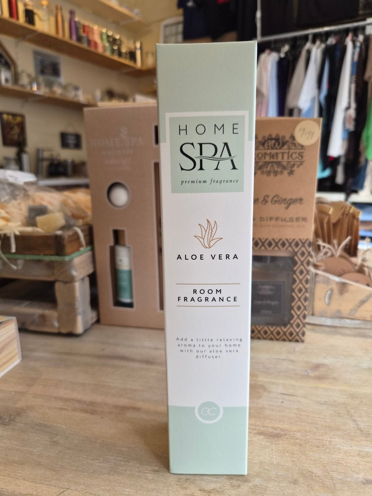 Home Spa Aloë Vera Geurdiffuser - 100 ml, Nieuw, Ophalen of Verzenden, Modern, Wit