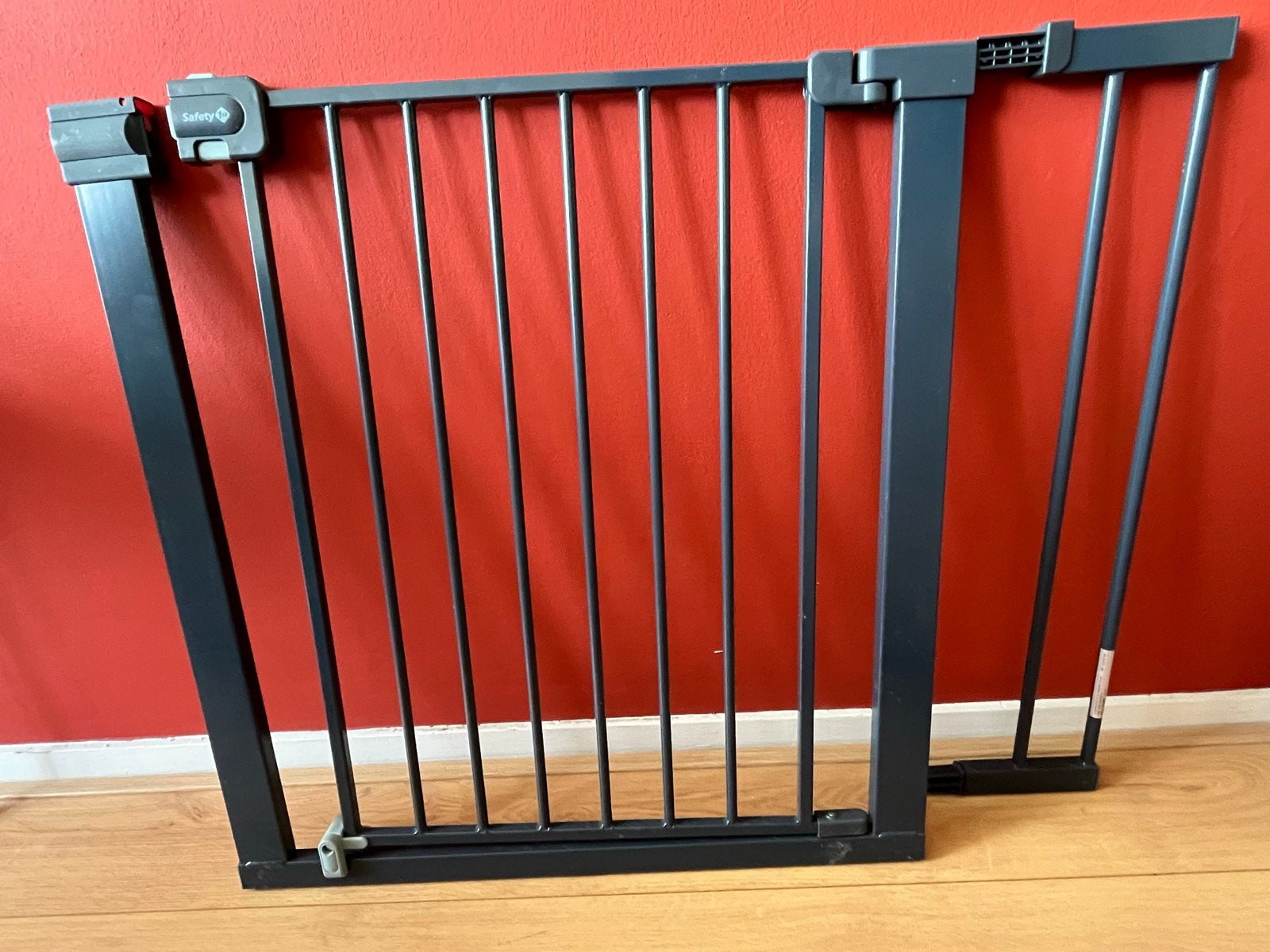 Safety 1st U-Pressure Fit Easy Close Metal Traphekje, Ophalen, Zo goed als nieuw, Klemhekje, Metaal of IJzer