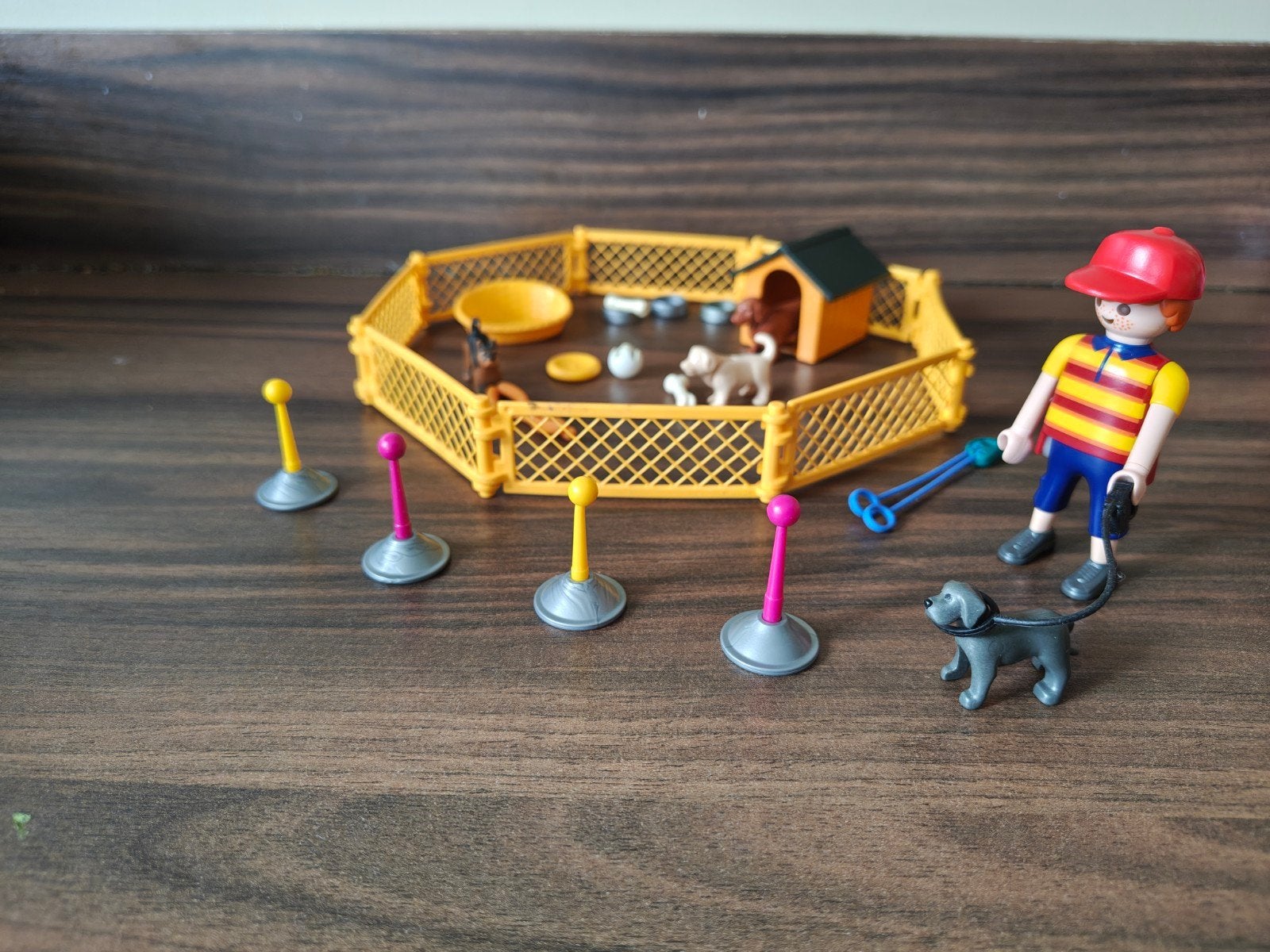 Playmobil Hondenpark met  Accessoires, Ophalen of Verzenden, Gebruikt, Complete set, Overige typen