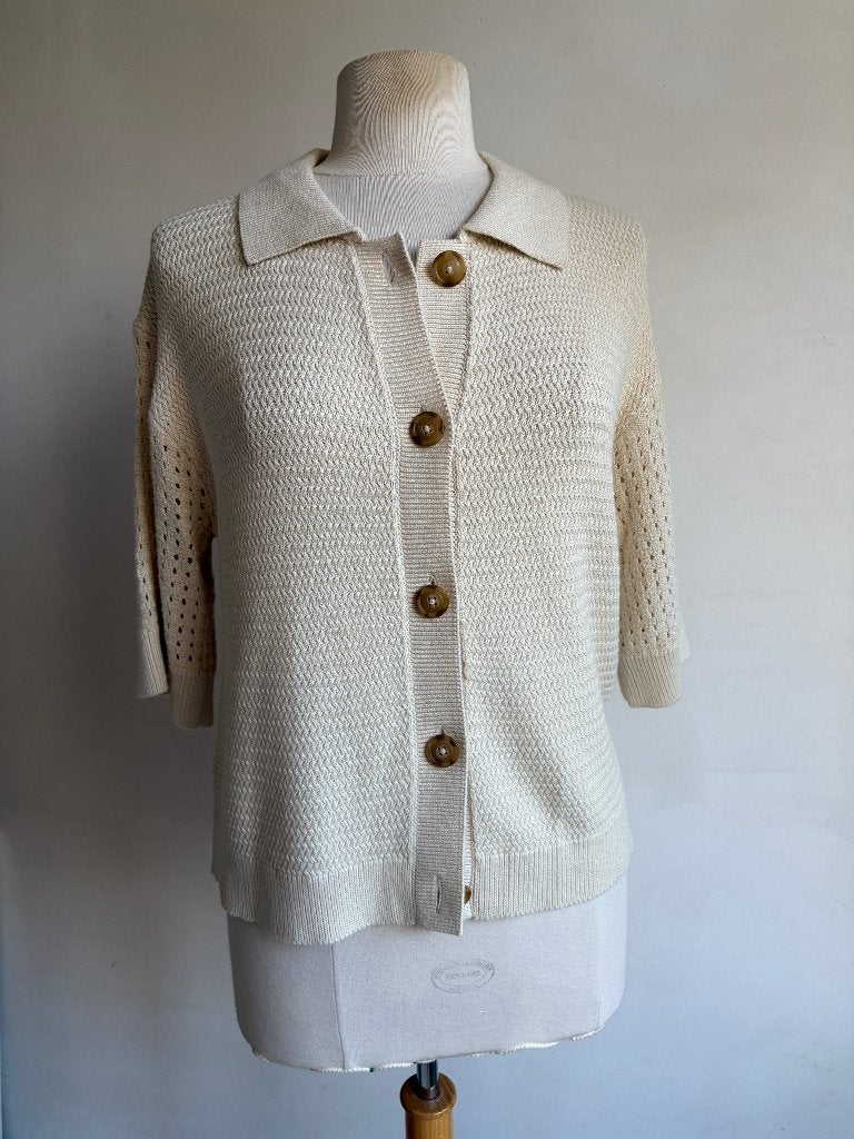 selected femme vestje maat m beige, Kleding | Dames, Maat 38/40 (M), Verzenden, Beige, Selected Femme