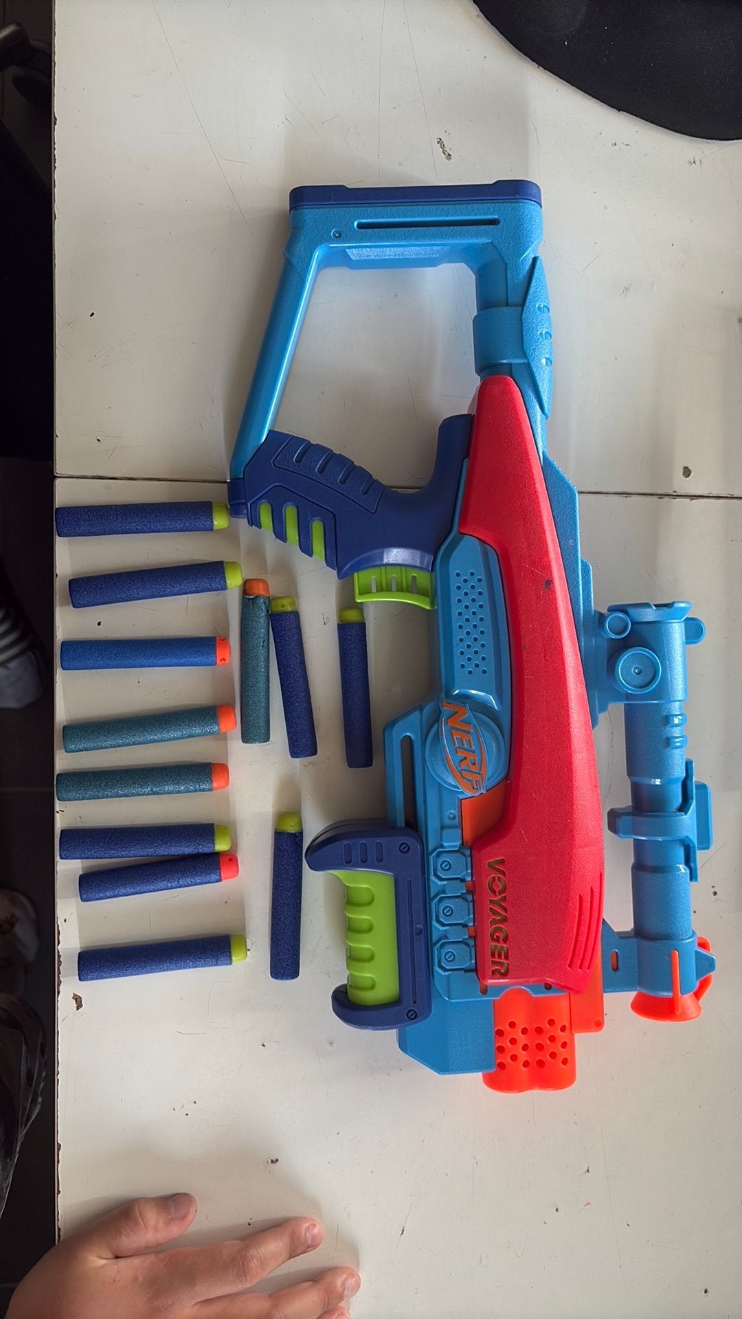 Nerf voyager gun met pijltjes, Ophalen, Gebruikt