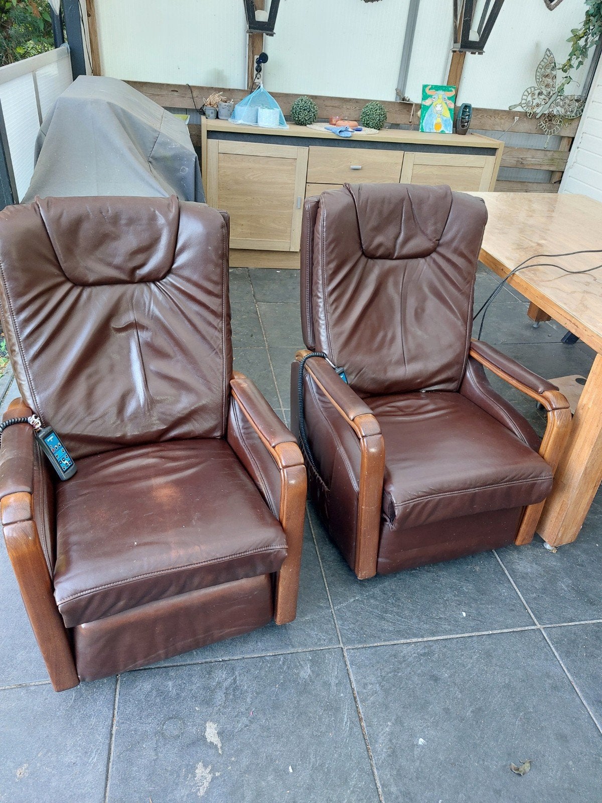 2 himolla stoelen (1 werkt andere voor onderdelen), Ophalen, Gebruikt, Klassiek, Comfort, 75 tot 100 cm
