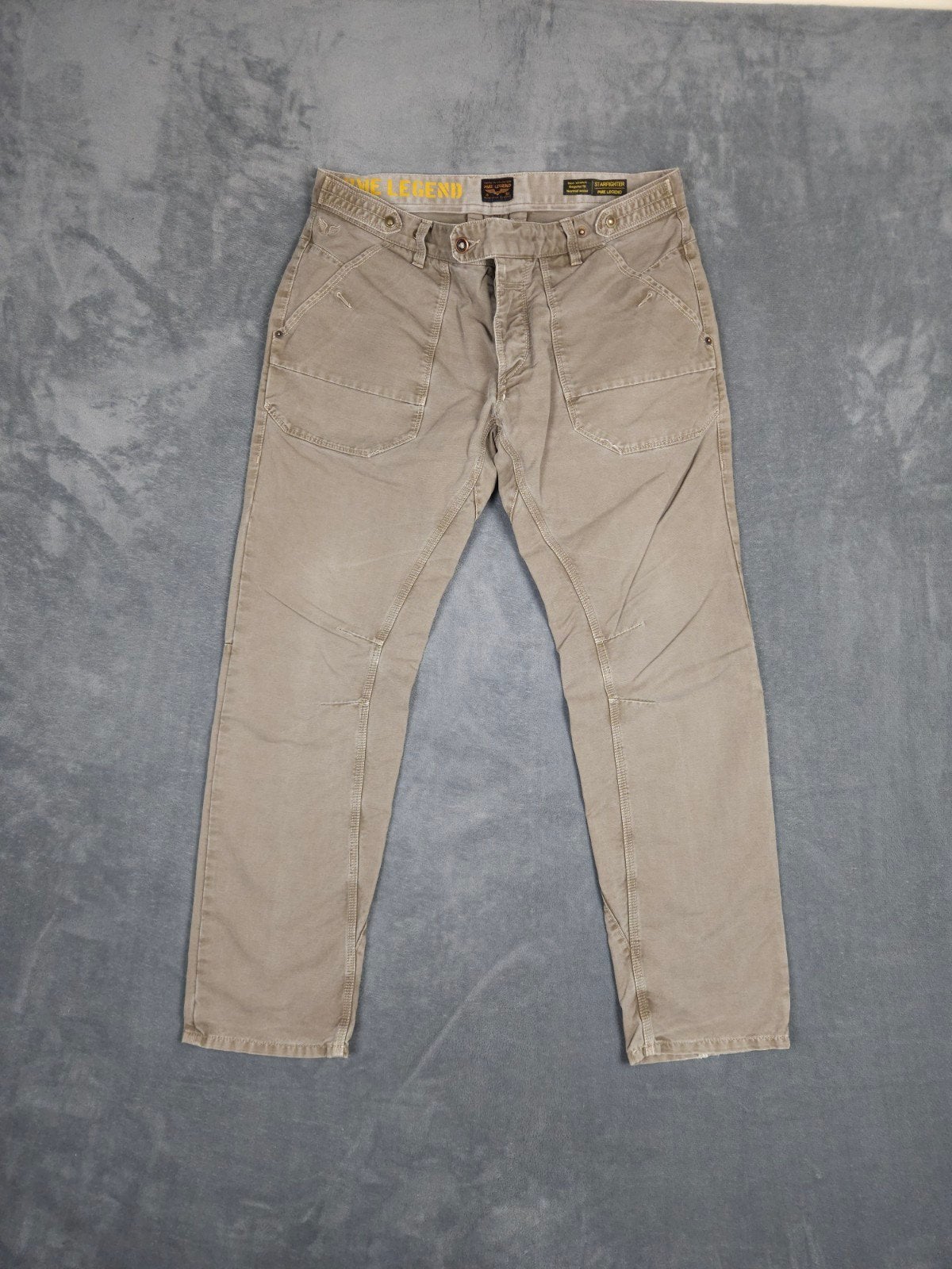 Pme Legend Broek Starfighter W36 L32 Regular Beige Zand, Kleding | Heren, Spijkerbroeken en Jeans, W36 - W38 (confectie 52/54)