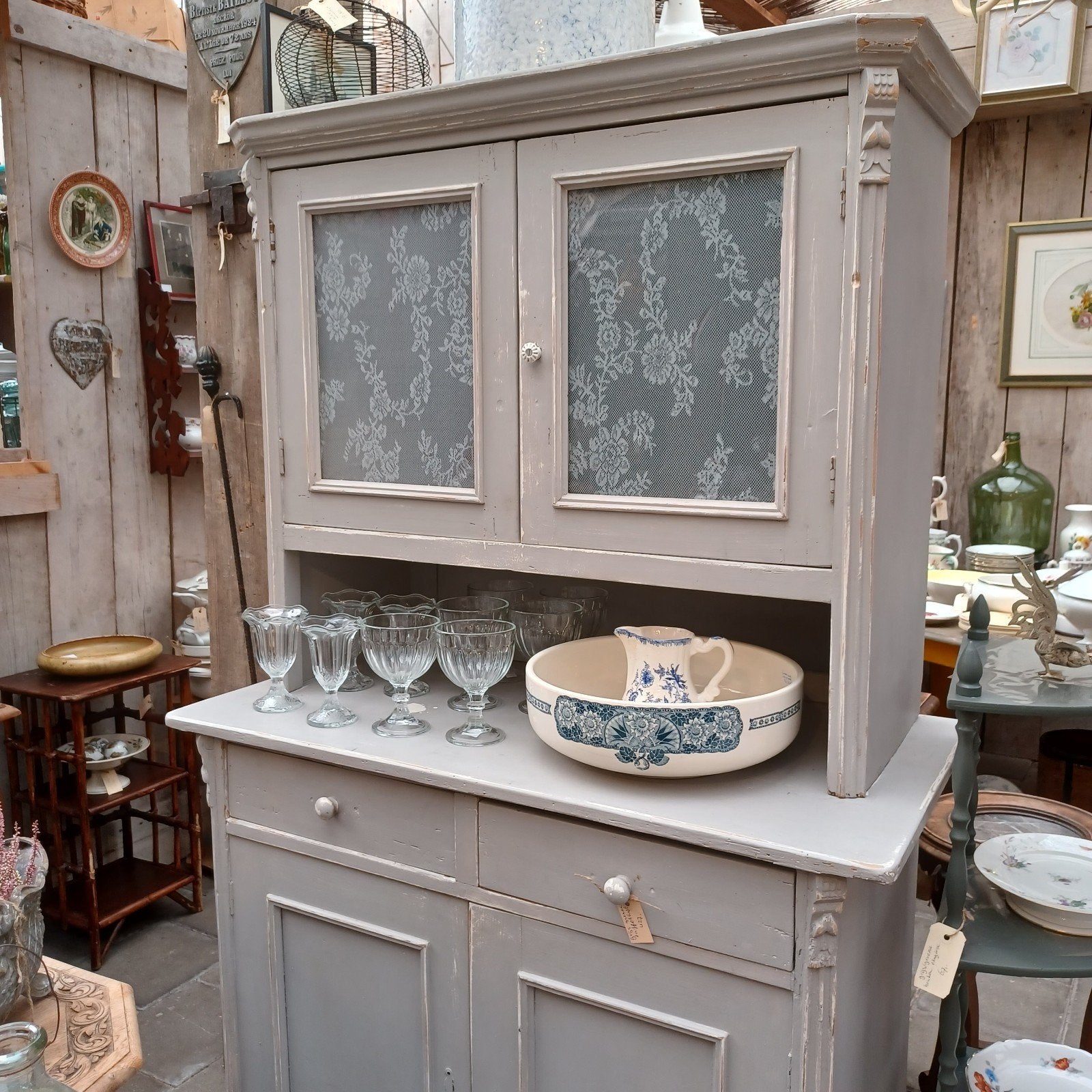 Brocante buffetkast/kast/keuken kast, Ophalen