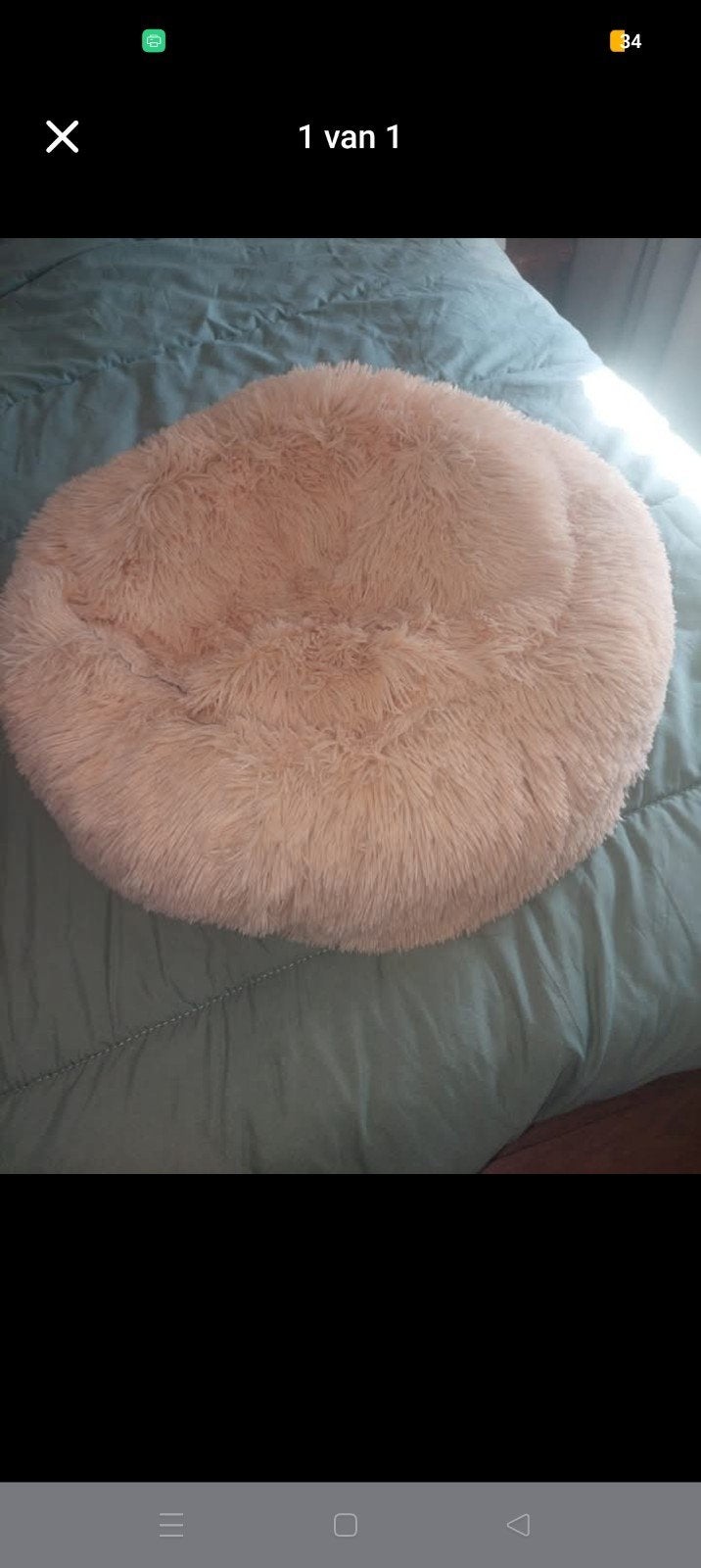 Fluffy honden mand, Ophalen of Verzenden, Zo goed als nieuw