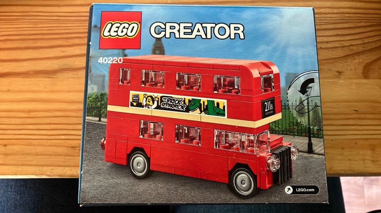Lego Creator 40220 - dubbeldekker bus, Lego, Nieuw, Ophalen of Verzenden, Compleet