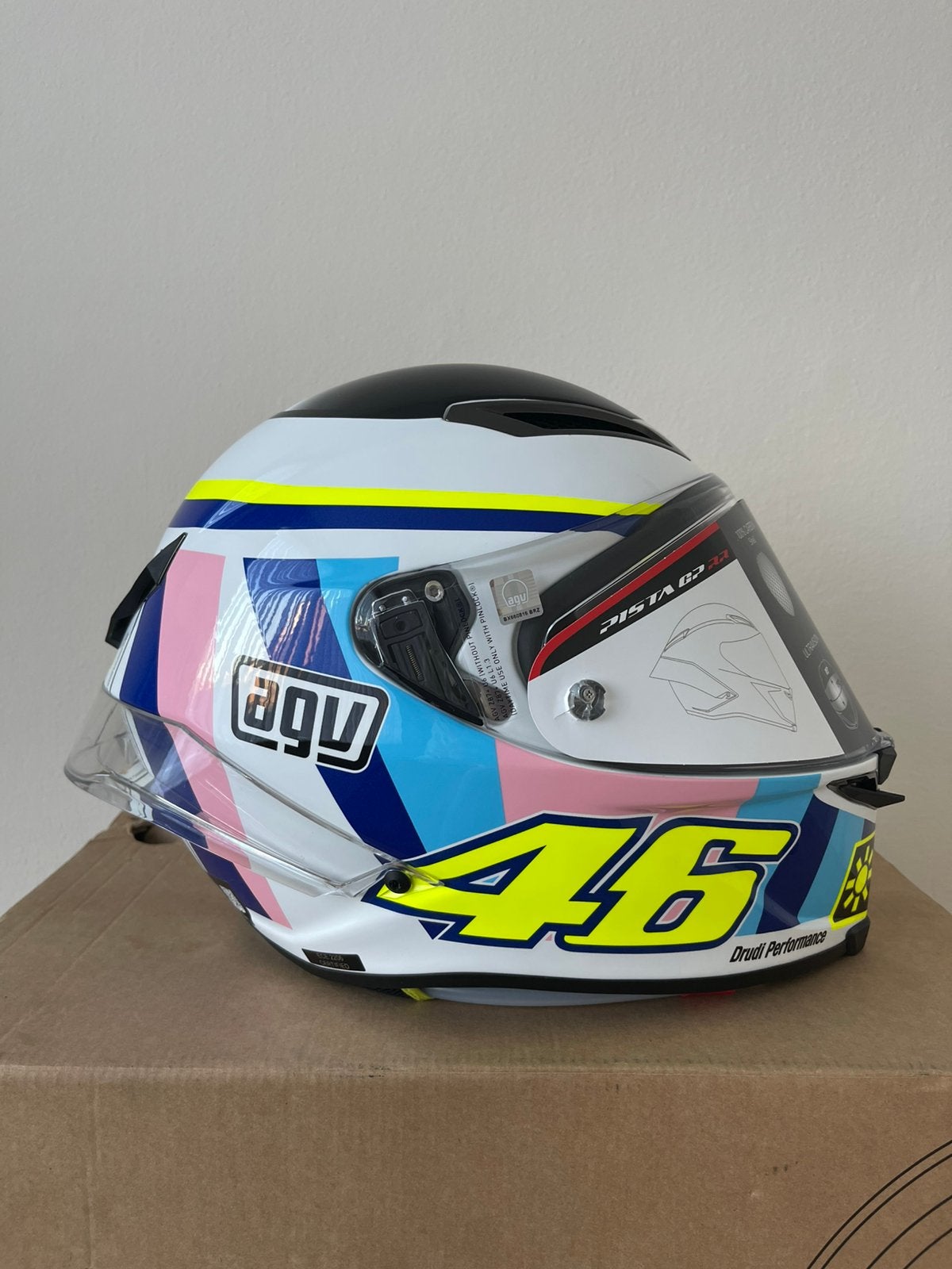 NEW!!! AGV Pista GP RR Valentino Rossi Assen 2007 Limited, Motoren, Nieuw met kaartje, Ophalen of Verzenden, S, Integraalhelm