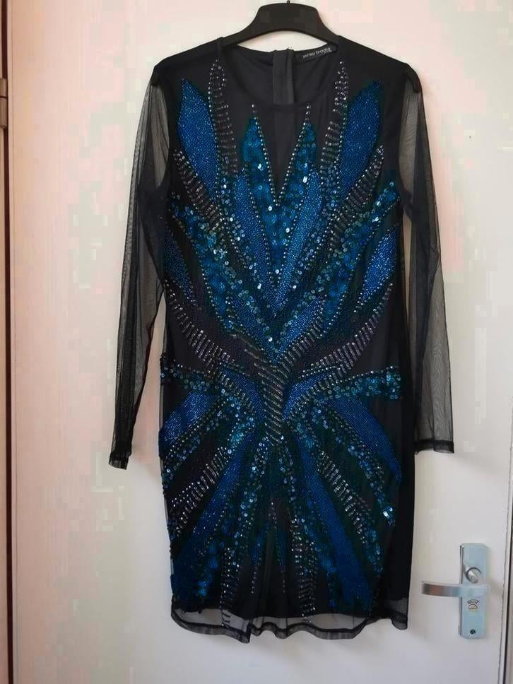 Feestjurk jurk Ashley Brooke maat 40, Kleding | Dames, Maat 38/40 (M), Galajurk, Zwart, Nieuw