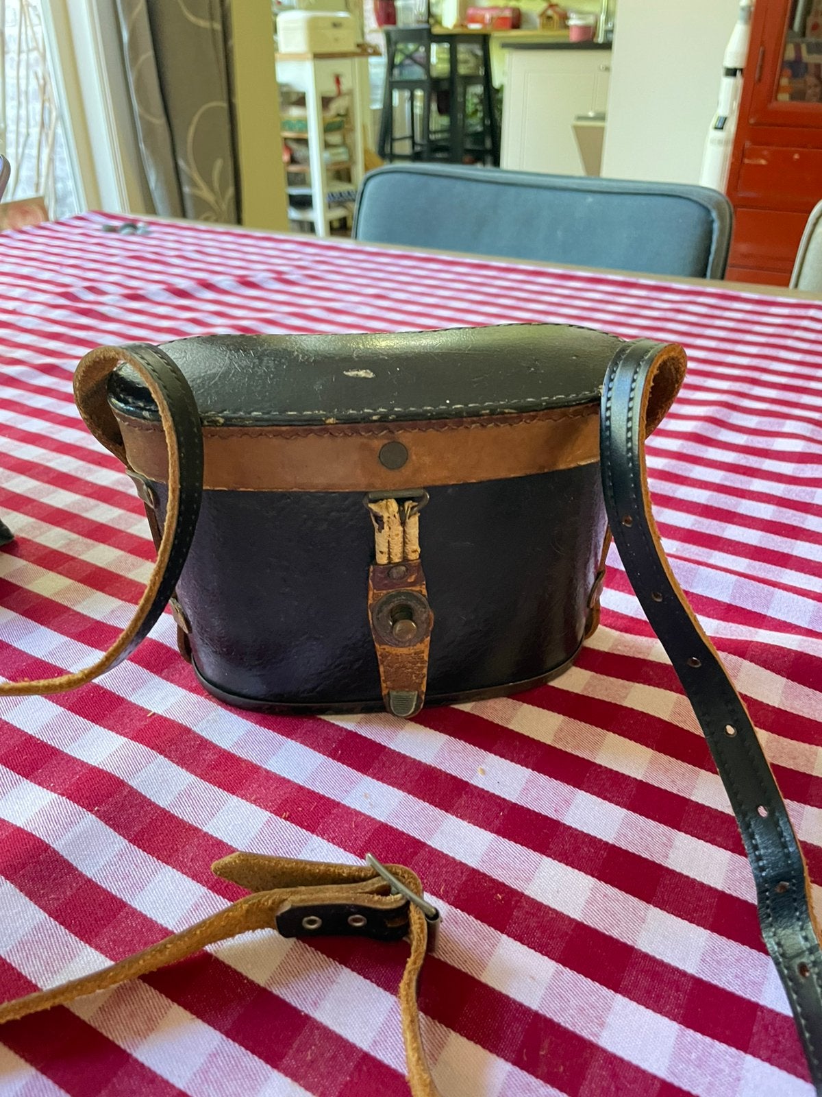 Vintage Voigtländer Braunschweig Verrekijker met Loodzegel, Ophalen of Verzenden, 8 tot 12x, Overige typen