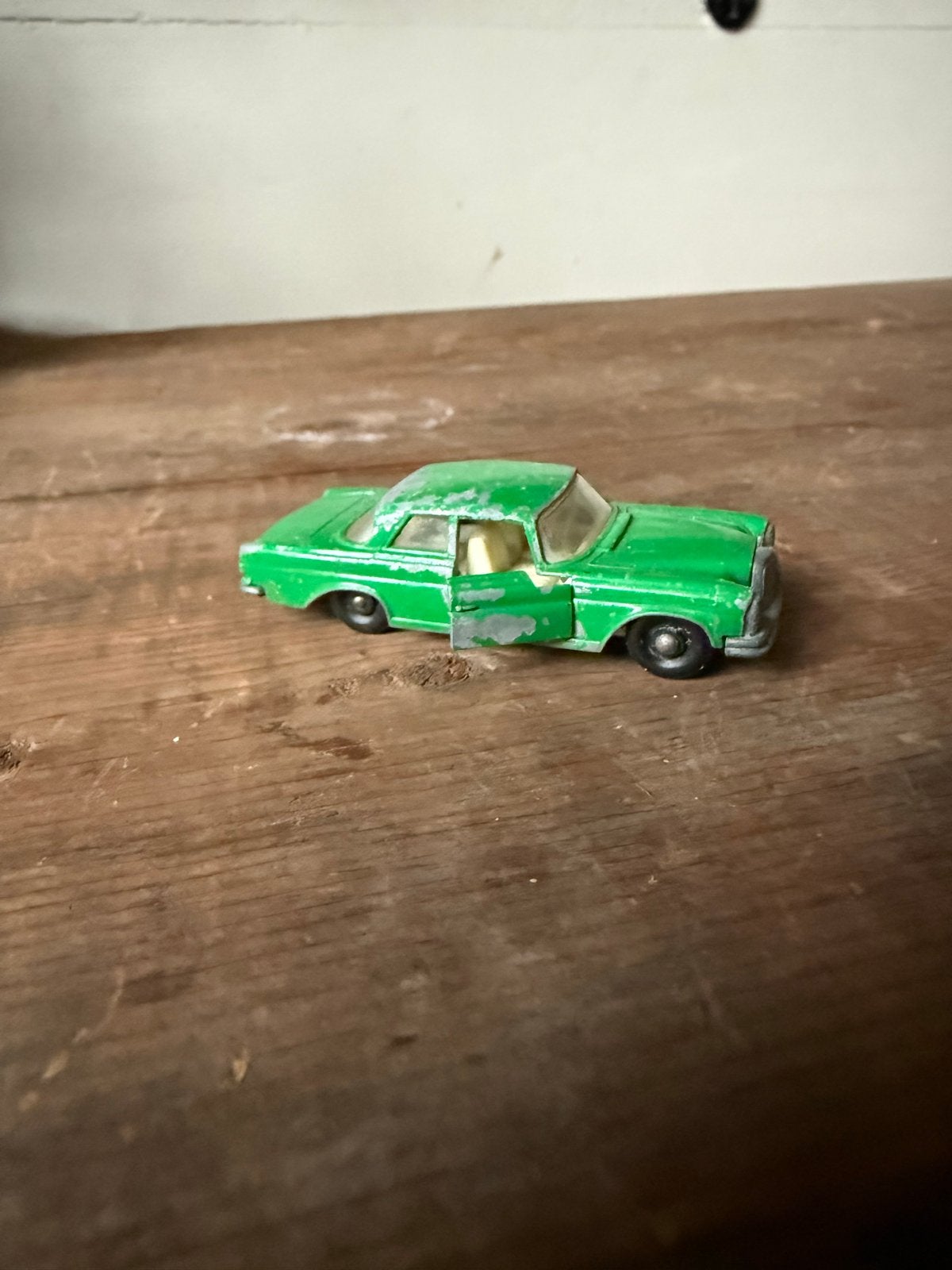 Matchbox Series No. 46 Mercedes 300 SE Groen, Ophalen of Verzenden, Gebruikt