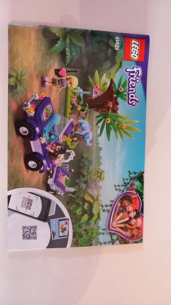 LEGO Friends 41421 Redding van de Olifantenbaby, Ophalen of Verzenden, Zo goed als nieuw, Overige merken