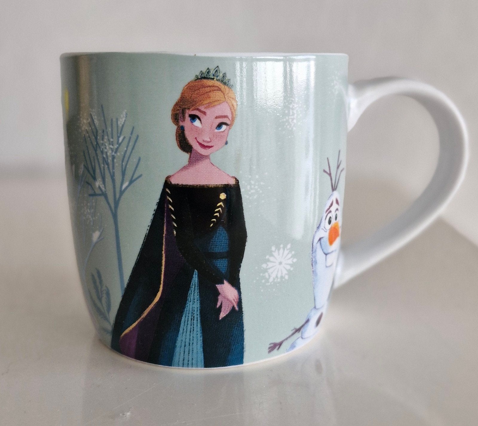 Beker Frozen, Ophalen of Verzenden, Zo goed als nieuw, Overige stijlen, Kop(pen) en/of Schotel(s)