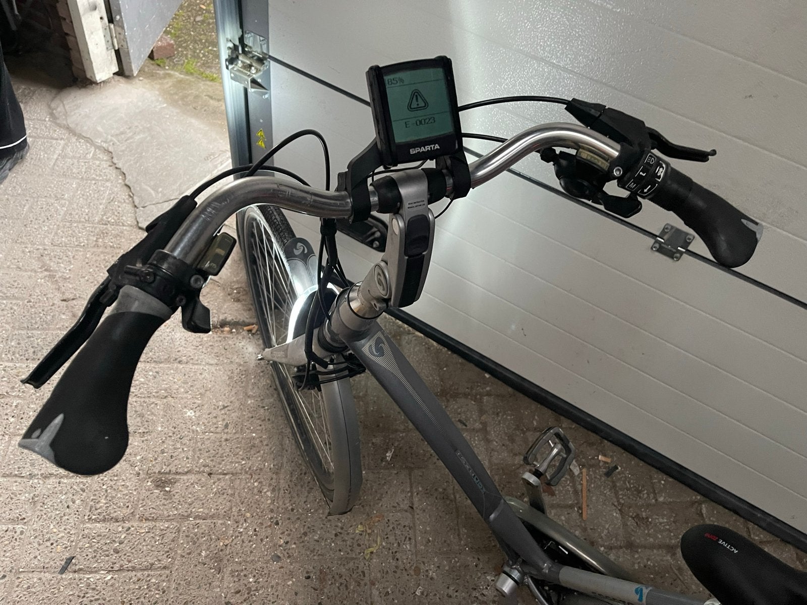 Sparta e-bike display met houder en bedieningspaneel, Ophalen of Verzenden, Gebruikt