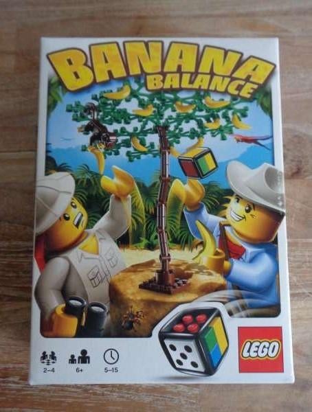LEGO Banana Balance spel 3853 bananen spel compleet, Compleet, Overige thema's, Lego, Overige typen