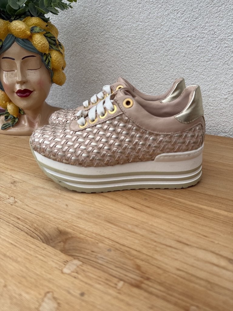 Baldinini Sneakers ** Van 495 euro voor 95 euro, Kleding | Dames, Schoenen, Verzenden, Roze, Baldinini, Sneakers of Gympen