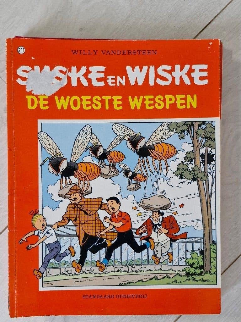 Suske en Wiske De woeste wespen, Eén stripboek, Ophalen of Verzenden, Gelezen
