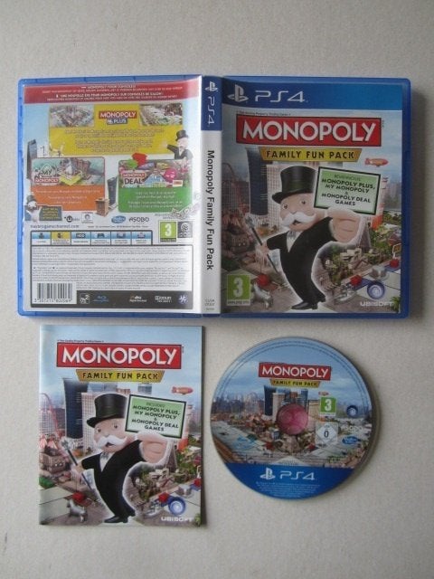 Monopoly Party Playstation 4 PS4, Spelcomputers en Games, Overige genres, Ophalen of Verzenden, Zo goed als nieuw, 3 spelers of meer