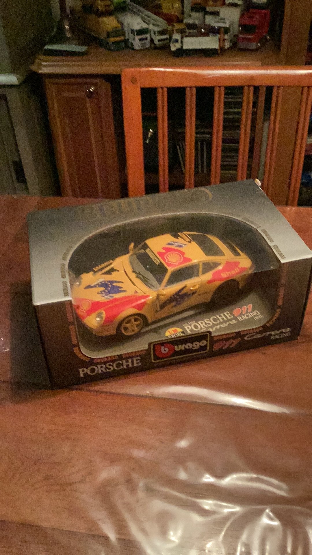 Burago Porsche 911 Carrera racing 1993 nieuw in de doos, Ophalen of Verzenden, Nieuw, Auto, Bburago