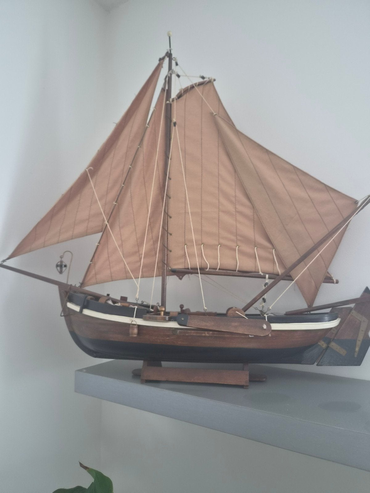 mooi schip, Ophalen, Zo goed als nieuw, Zeilboot, Schaalmodel