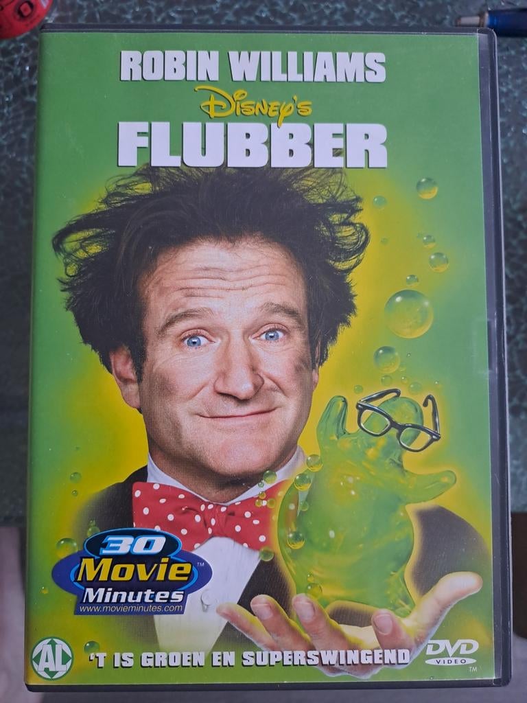 Flubber (dvd), Cd's en Dvd's, Ophalen of Verzenden, Zo goed als nieuw, Actie en Avontuur, Alle leeftijden