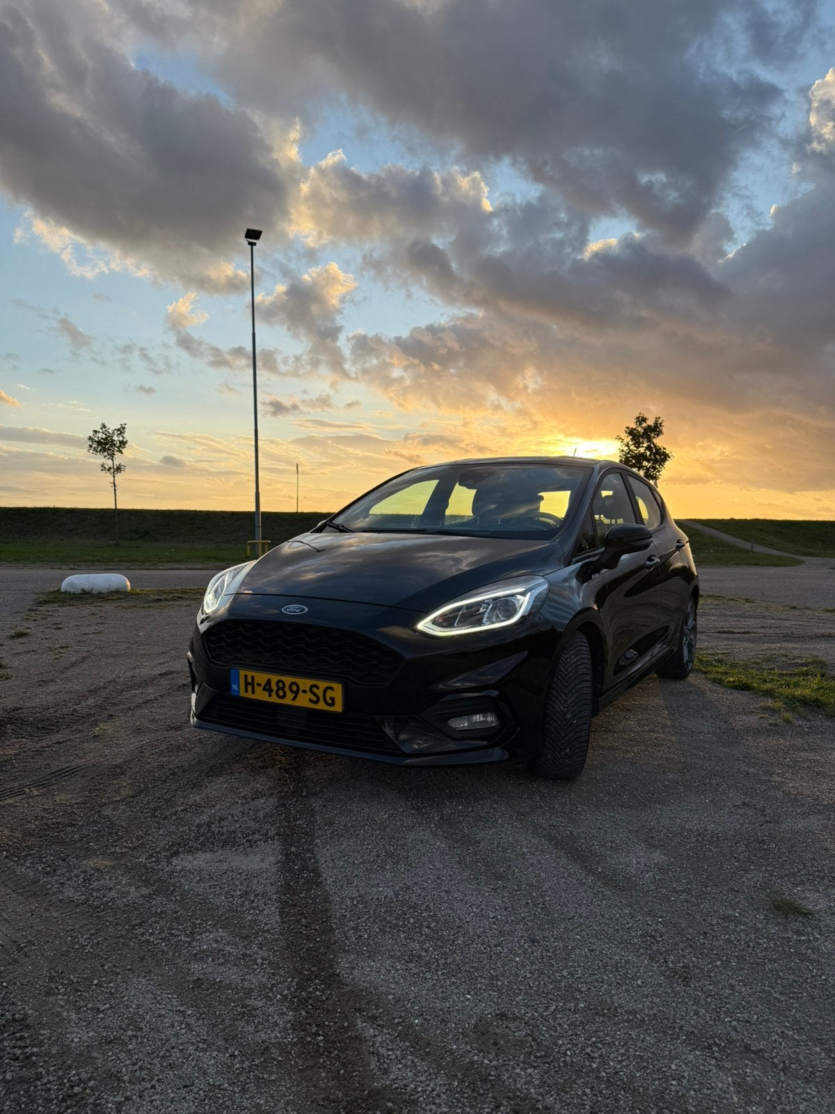Ford Fiësta ST-Line 1.0 Ecoboost 100pk 5dr 2018 Zwart