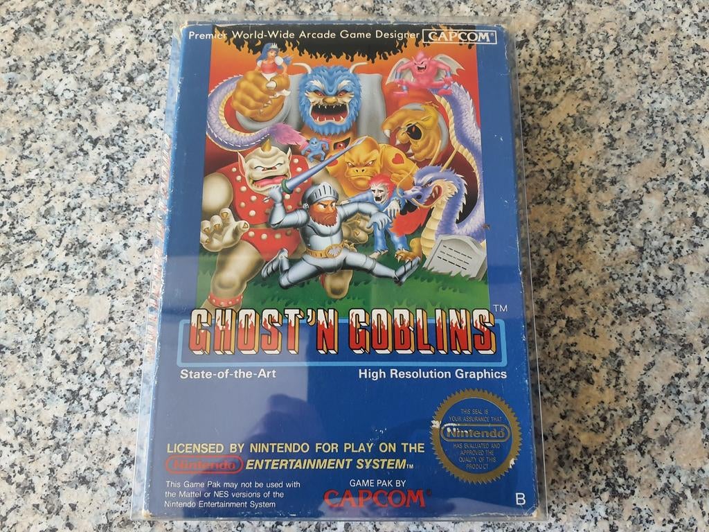 Ghost n goblins voor Nintendo NES., Spelcomputers en Games, Games | Nintendo NES, 1 speler, Verzenden, Gebruikt, Vanaf 3 jaar