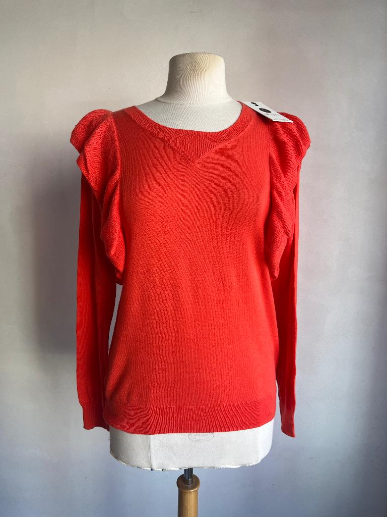 10 feet trui koraal rood maat s nieuw, Verzenden, 10 Feet, Nieuw, Maat 36 (S)