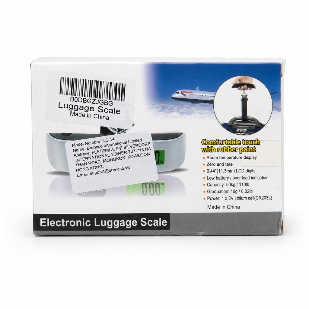 Digitale Bagageweegschaal tot 50 kg met LCD-display, ., Overige typen, Nieuw, Ophalen of Verzenden