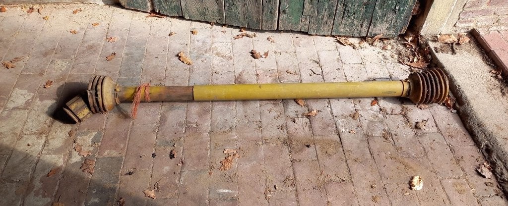 Aftekas lang met slipkoppeling 150 cm, Ophalen