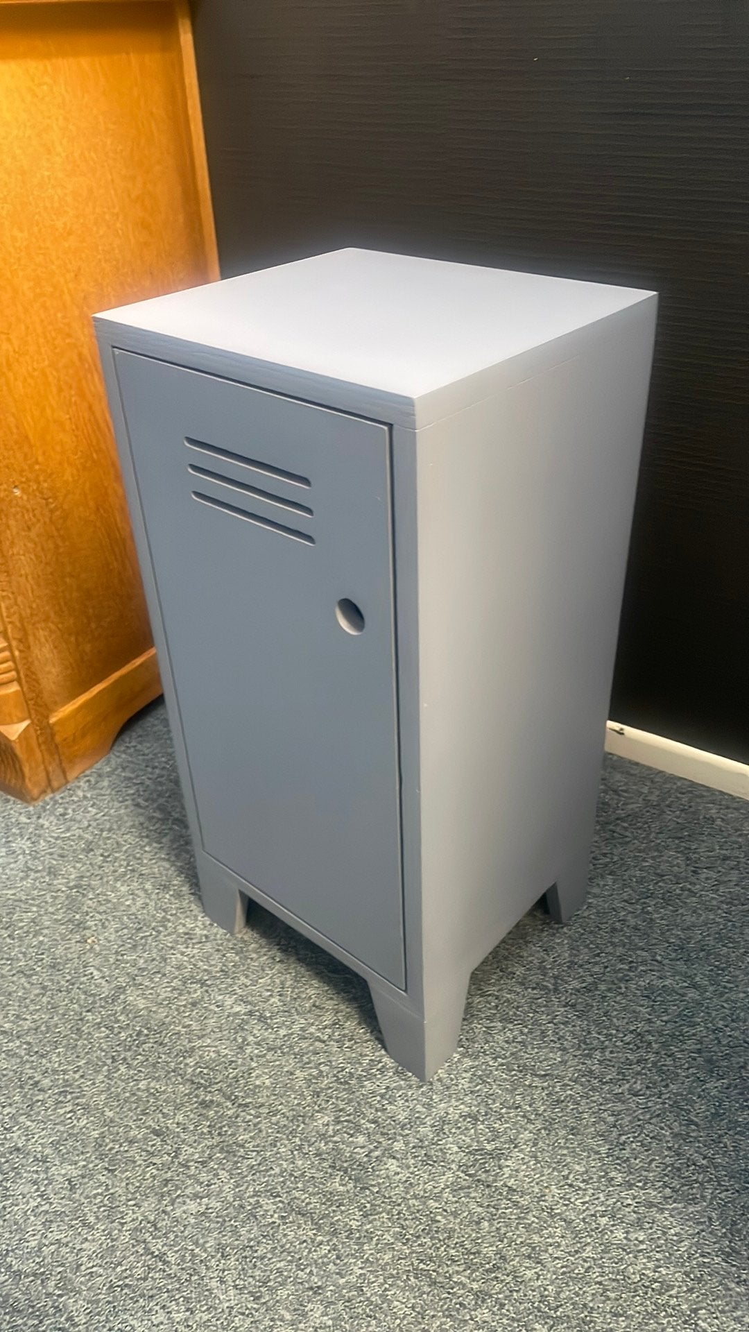Houten locker kastje, Verzenden, Zo goed als nieuw