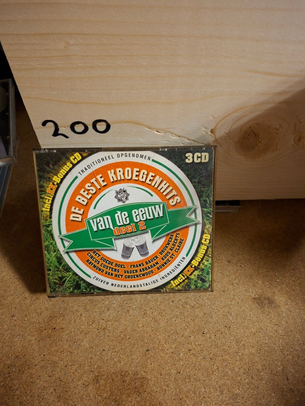De Beste Kroegenhits van de Eeuw Deel 2 (3CD + Bonus CD), Cd's en Dvd's, Gebruikt, Met bonustracks, Ophalen of Verzenden, Feestmuziek