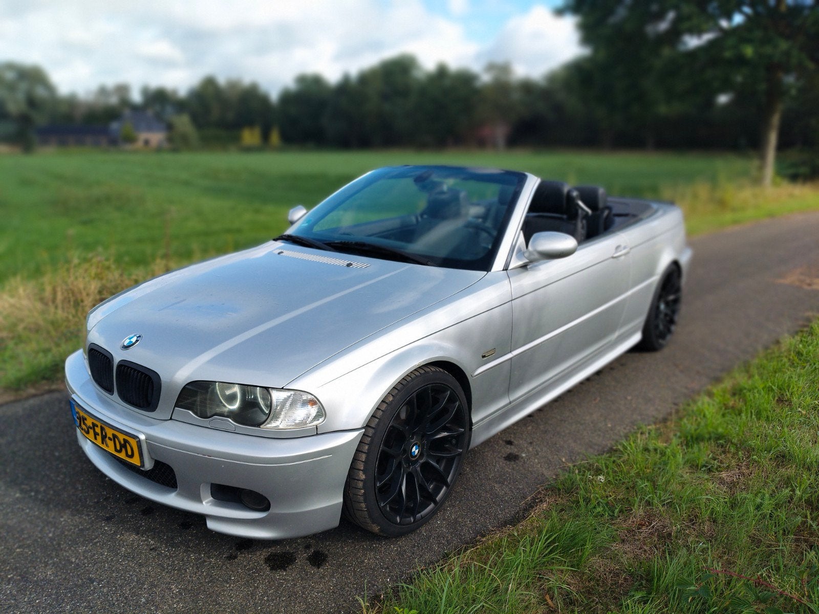 BMW 3-Serie 2.5 CI 323 Cabriolet AUT 2000 Grijs, Automaat, Achterwielaandrijving, 2494 cc, Cabriolet