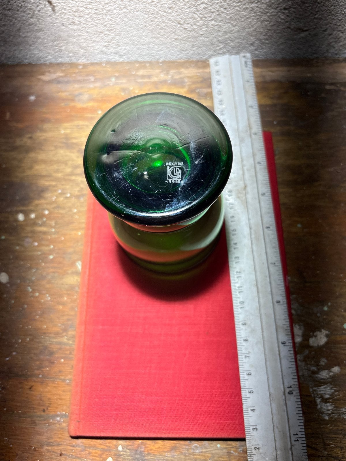 Uniek Glas Chris de Lorm - Monogram & 2e Keus Leerdam, Ophalen of Verzenden